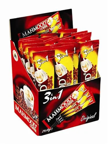 Mahmood Coffee 3‑in‑1 Original – 24 × 18 g