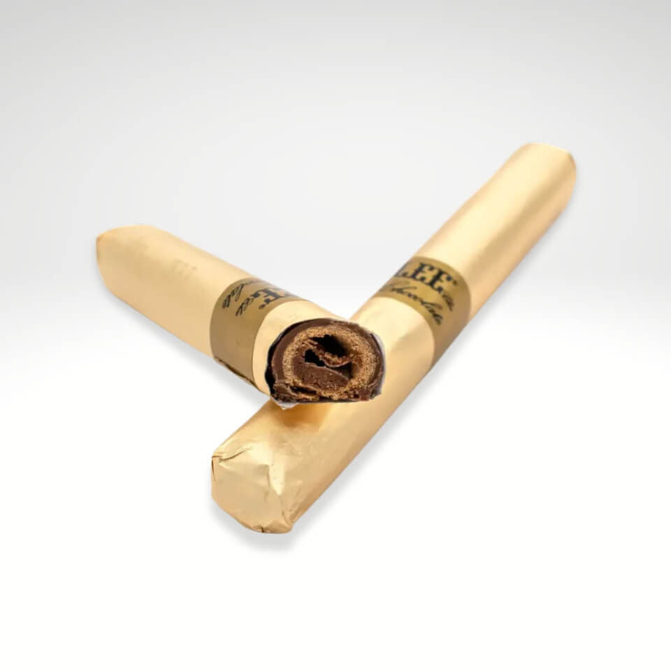 Goldene Schokoladenrolle