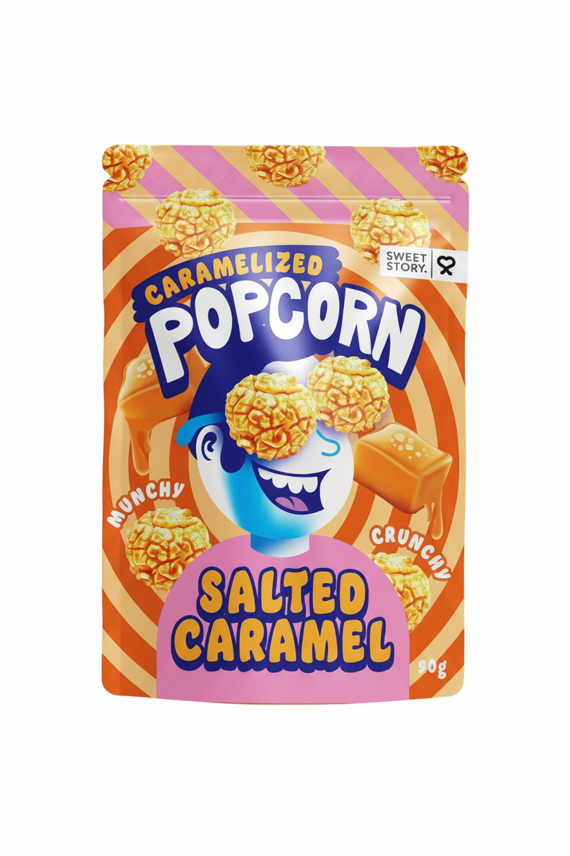 Caramelized Popcorn – Fruity Mix 90g