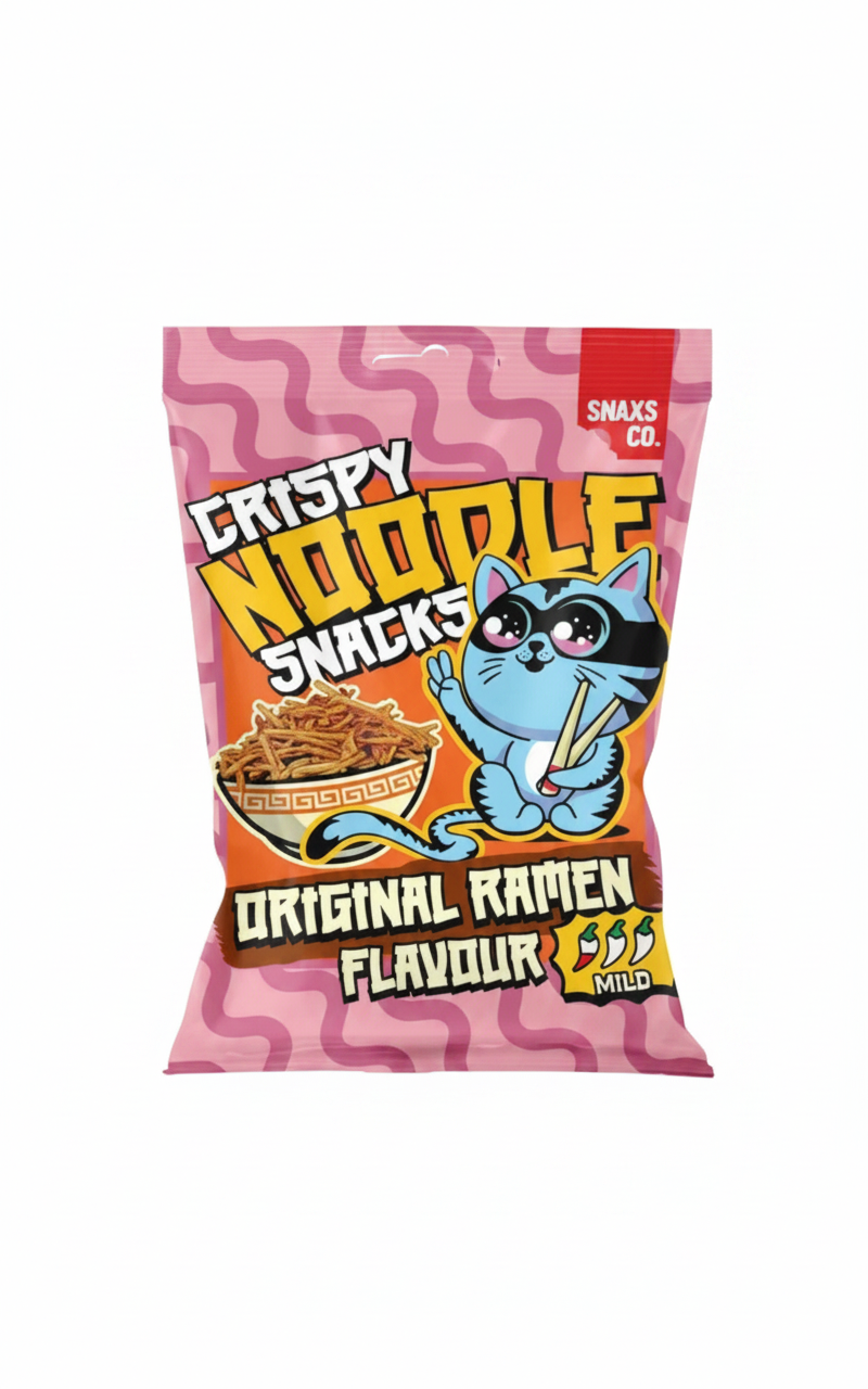 Crispy Noodle Snacks – Original Ramen Flavour (Mild)