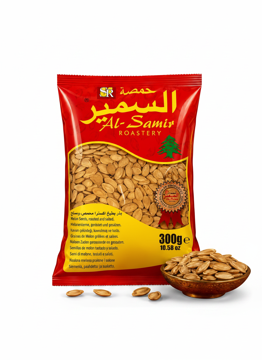 Al‑Samir Roastery Melonenkerne, geröstet & gesalzen – 300 g